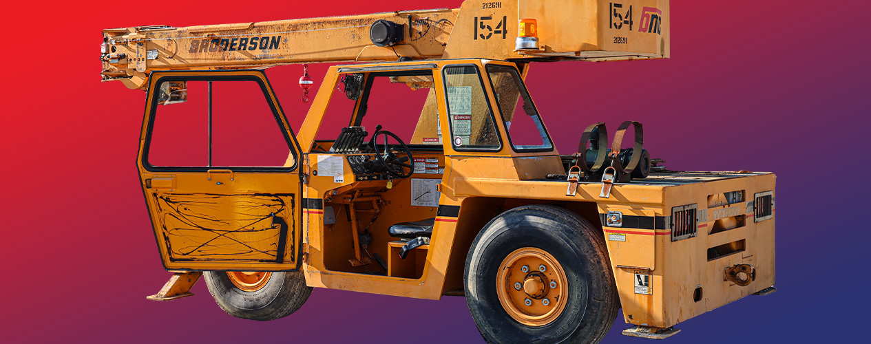 Broderson IC-80-3F Carry Deck Crane