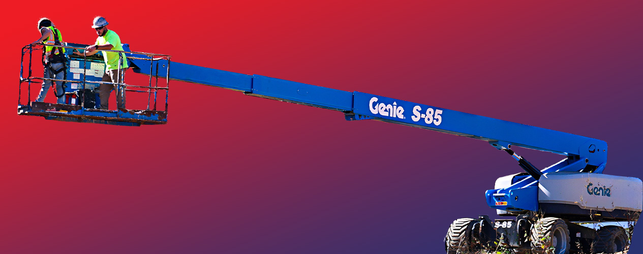 Genie S-85 Telescopic Boom Lift