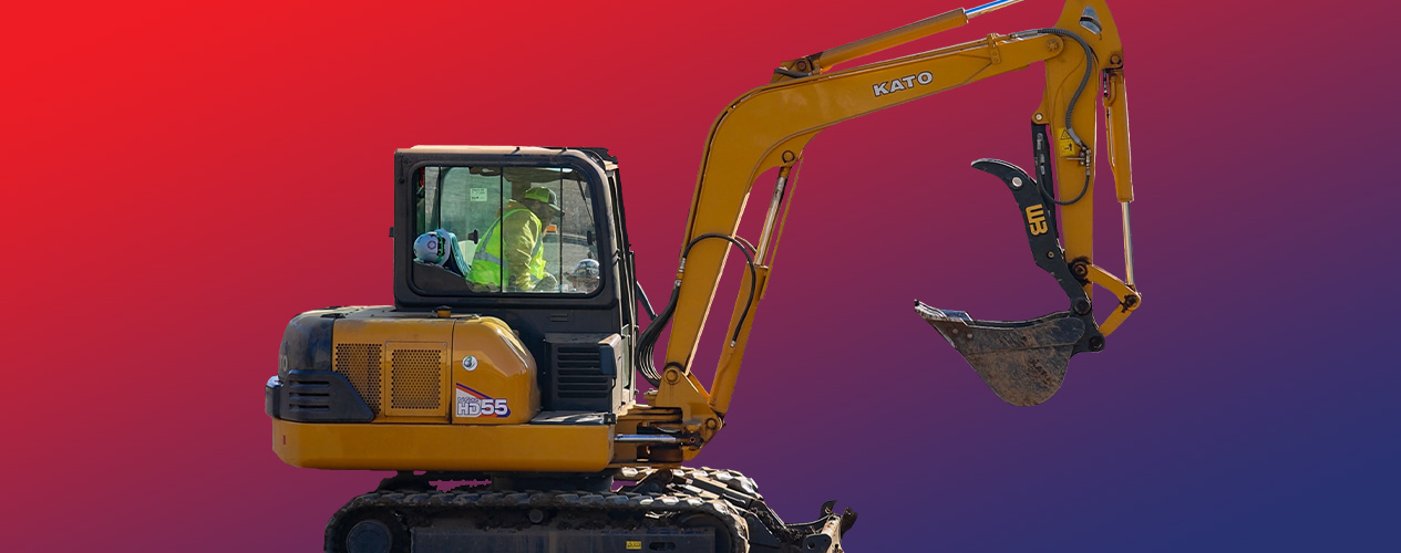 Kato 55N-4 Mini Excavator