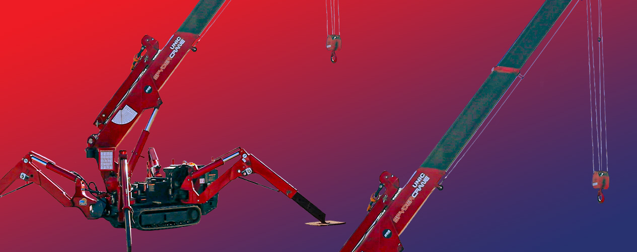 UNIC URW-546 Mini Spider Crane