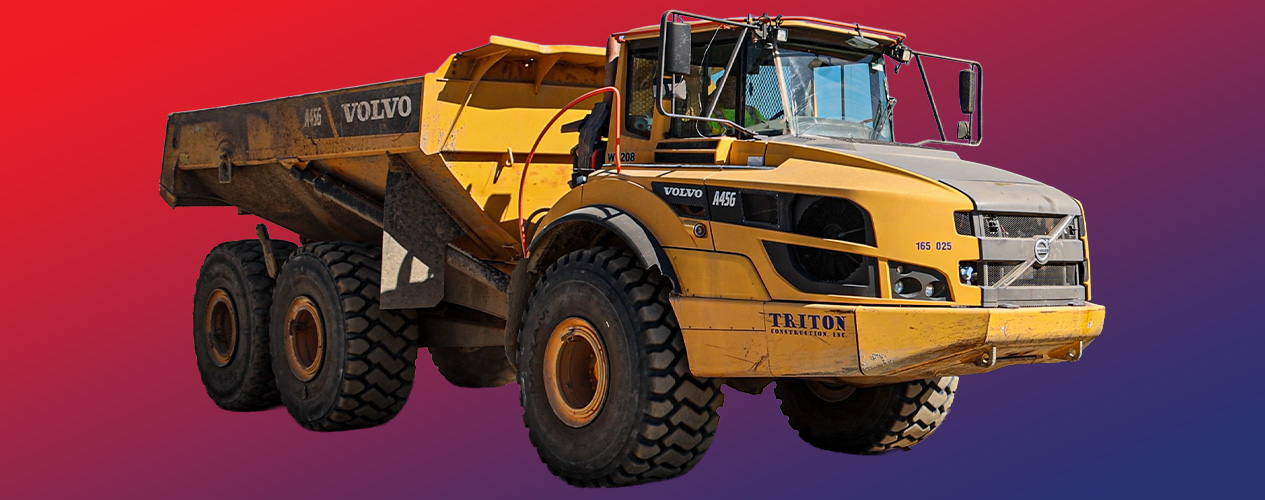 Volvo A45G Articulated Hauler Truck