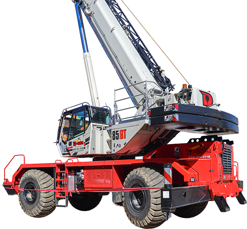 Link-Belt RTC-8080 Series II 2080-Ton Rough Terrain Crane