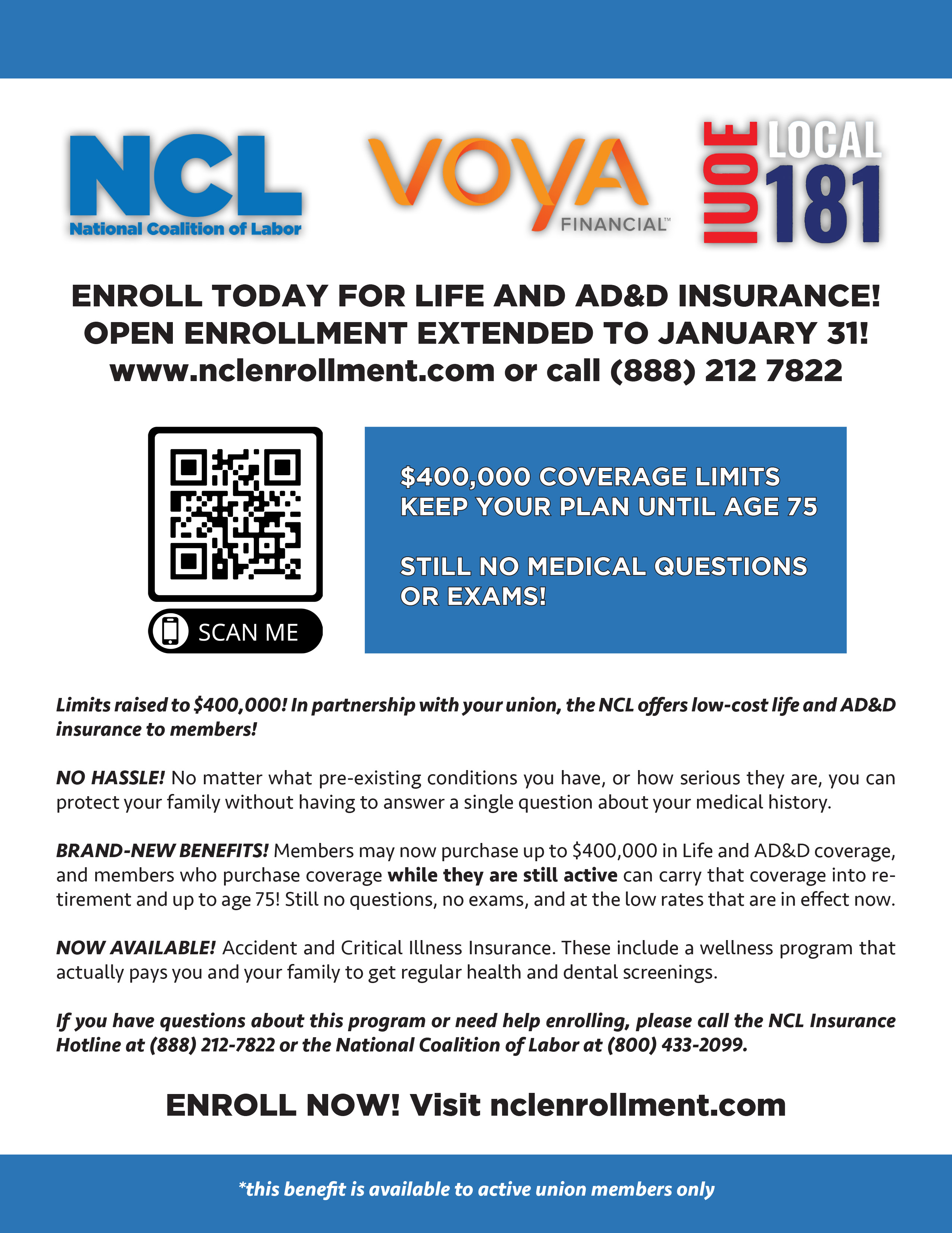 NCL Open Enrollment